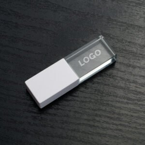 Acrylic with Plastic USB Flash Drive-0