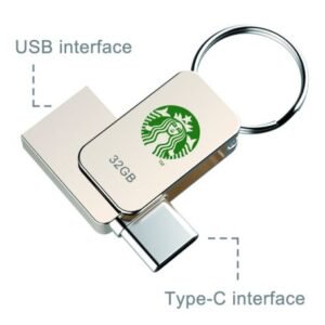 USB-C Metal Swing With Key Ring